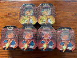 Pokemon Hidden Fates Tin Charizard And Raichu Brand New Sealed - 6 Total Lot 820650804816 - Image 1