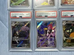 PSA 10 Sequential Sets Pokemon Wobbuffet Meowth AR Glory Of Team Rocket Japanese - Image 4