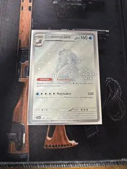 Pokemon TCG: Crabominable (149/142) Holiday Calendar 2025 Festive Stamp Promo - Image 1