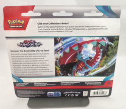 Pokemon Paradox Rift 3 Pack Blister Arctibax New Sealed 820650854033 - Image 2