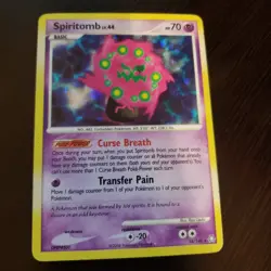 Pokemon Spiritomb Holo Diamond and Pearl DP Legends Awakened *** - Image 1