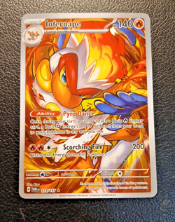 Pokemon TCG, Infernape SV06: Twilight Masquerade 173/167 Illustration Rare NM - Image 3