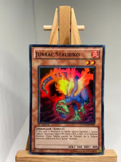Jurrac Stauriko - Super Rare 1st Edition HA03-EN041 - LP - YuGiOh - Image 1