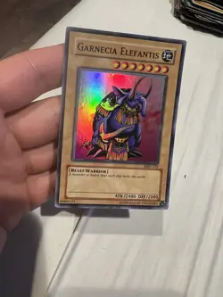 Yu-Gi-Oh! TCG Garnecia Elefantis Metal Raiders MRD-125 Unlimited Super Rare - Image 5