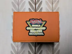 World Championship Qualifier Yugioh 2024 Orange Regional Deck Box - Image 1