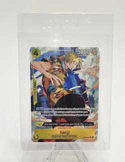 Sanji (Alt Art) ST29-004 SR Deck (EGGHEAD) - ONE PIECE - Pack Fresh - Image 1
