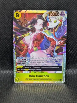 Boa Hancock OP14-112 SR The Azure Sea’s Seven Foil One Piece TCG English - Image 1