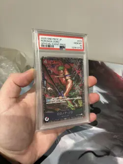 PSA 10 Roronoa Zoro ST21-015 Flagship Battle 2025 Top 8 Prize Japanese ONE PIECE - Image 3