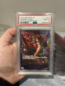 PSA 10 Roronoa Zoro ST21-015 Flagship Battle 2025 Top 8 Prize Japanese ONE PIECE - Image 4