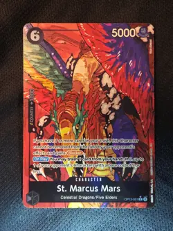 St. Marcus Mars (Alternate Art) OP13-091 Carrying On His Will Foil - Image 1
