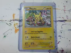 Pokemon TCG Pikachu XY95 XY Black Star Promo Holo Card - Image 1