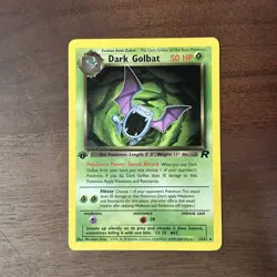 Dark Golbat - 24/82 - Pokemon Team Rocket 1st Edition Rare Card WOTC NM - Image 1