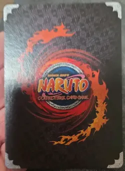 2002 Naruto TCG CCG Sasuke Uchiha Card Super Rare Foil English Near Mint RARE - Image 4