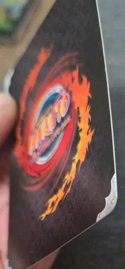 2002 Naruto TCG CCG Sasuke Uchiha Card Super Rare Foil English Near Mint RARE - Image 5