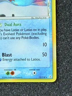 Latios Delta Species 12/110 2006 EX Holon Phantoms Pokemon Card Holo Rare NM - Image 5