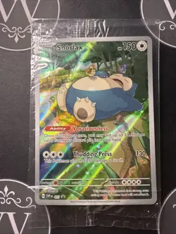 Snorlax 051 Sv: Scarlet & Violet Promo Cards Holo (Sealed) - Image 1