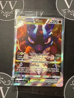 Lucario VSTAR SWSH291 SWSH: Sword & Shield Promo Cards Holo (sealed) - Image 1