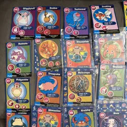 Lot of 68 Pokemon Poke Trivia Burger King Cards 1999 - Image 2