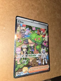 Pokemon TCG Clive 236/091 Sv: Paldean Fates Holo Card : PACK FRESH - Image 3
