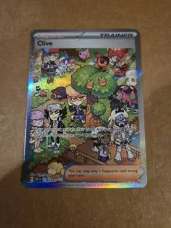 Pokemon TCG Clive 236/091 Sv: Paldean Fates Holo Card : PACK FRESH - Image 4