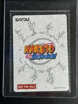 Kayou Naruto Shippuden Uzumaki Promo Card PSA Magazine Exclusive Limited Edition - Image 2