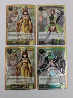 4x Foil Force Of Will Vingolf Cards- 2x Hammurabi, Leonardo, Archimedes - Image 1