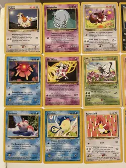 Vintage Pokemon Card Lot Of 15 Unlimited Non-Holo Rares Various Sets 1999 WOTC - Image 3