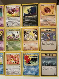 Vintage Pokemon Card Lot Of 15 Unlimited Non-Holo Rares Various Sets 1999 WOTC - Image 4