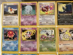 Vintage Pokemon Card Lot Of 15 Unlimited Non-Holo Rares Various Sets 1999 WOTC - Image 5