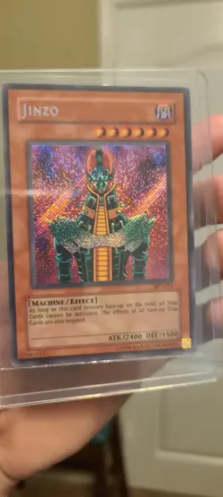 Jinzo BPT-011 Secret Rare Yu-Gi-Oh Card - Image 1