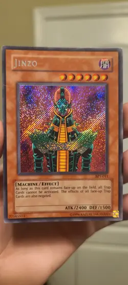 Jinzo BPT-011 Secret Rare Yu-Gi-Oh Card - Image 2