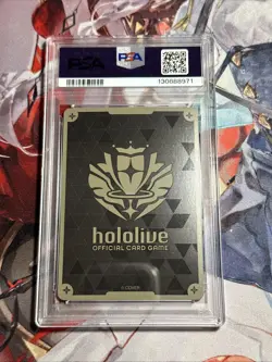 Hololive Card Game hBP02-033 Houshou Marine RR Quintet Spectrum PSA 10 - Image 2