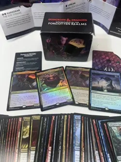 Magic: The Gathering "Adventures in the Forgotten Realms Deck W/box 144 Cards - Image 5