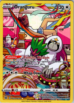Oranguru - TG12/TG30 - Pokemon Brilliant Stars Sword & Shield Holo Rare Card NM - Image 1