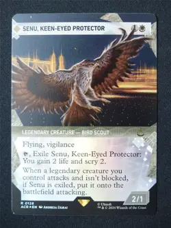 Senu Keen-Eyed Protector Showcase Foil - ACR - Mtg Card #78S - Image 1