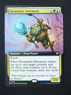 Dreamdew Entrancer Extended Art - BLB - Mtg Card #2G - Image 1