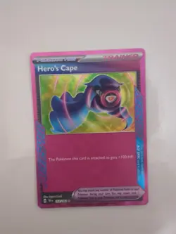 Pokemon TCG Hero's Cape Ace Spec Temporal Forces Card 152/162 NM Condition - Image 1