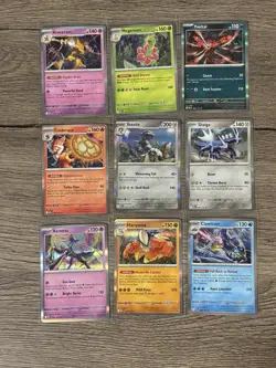 Pokemon ME01 Mega Evolution - 9 Card Lot - All Holo Rares - Near Mint - Image 1