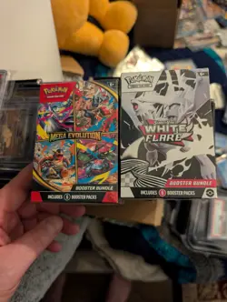 Mega Evolutions and White Flare Booster Bundle Pokemon Card - Image 1