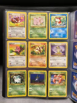 NEAR MINT - Jungle Set Complete Common and Uncommon 1999 Pokemon Cards Bundle - Image 5