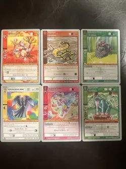 Metazoo Wilderness Playtester 6 Card Non Holo Lot NM - Image 1