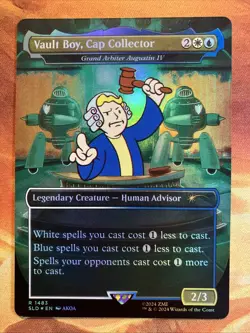 MTG Foil Borderless Vault Boy, Cap Collector - Grand Arbiter Augustin IV SLD!! - Image 1