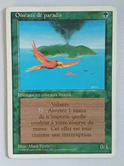 RUSH FRANCAIS Oiseaux de paradis Played MTG magic FWB - Image 1