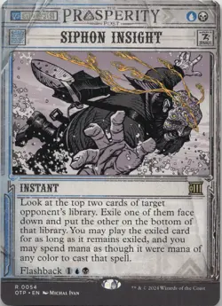 Siphon Insight R Outlaws of Thunder Junction: Breaking News 54 LP-NM - Image 1