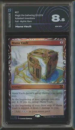 Mana Vault 17 - Magic the Gathering Kaladesh Inventions - AiGrading 8,5 - Image 1