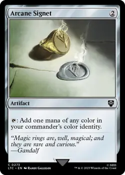 MTG The Lord of the Rings Commander - Arcane Signet - Image 1