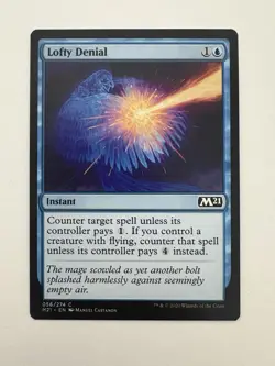 Lofty Denial MTG Magic the Gathering Card NM Near Mint M21 - Image 1