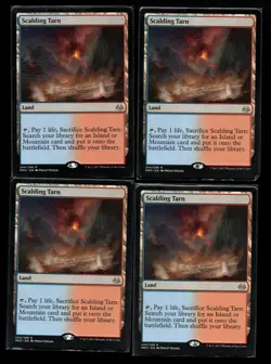 MRM ENGLISH 4x Scalding Tarn - Lac de montagne bouillant NM MTG Magic MM17 - Image 1