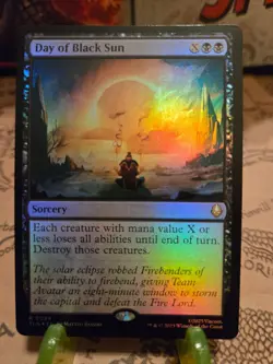 MTG Avatar: The Last Airbender Day of Black Sun Extended Art Foil NM - Image 1