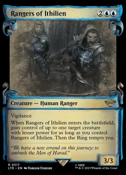 MTG RANGERS OF ITHILIEN 517 FOIL EXC - RAMINGHI DI ITHILIEN - LTR X EN - MAGIC - Image 1